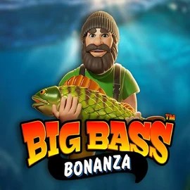 Big Bass Bonanza logo by Pragmatic Play Revolution Casino