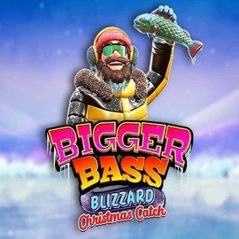 Official Slots logo: Bigger Bass Blizzard Christmas Catch by Pragmatic Play at Revolution Casino