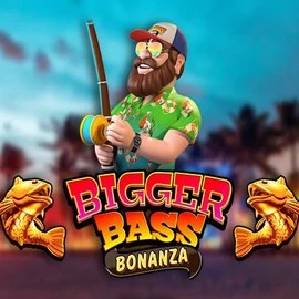 Bigger Bass Bonanza casino game by Pragmatic Play – featured logo at Revolution Casino