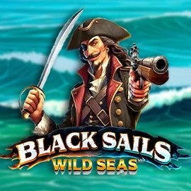Black Sails Wild Seas logo – Slots by Infinity Dragon Studios at Revolution Casino