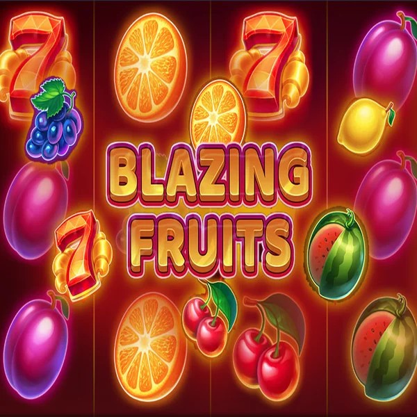 Blazing Fruits logo by Inbet Games Revolution Casino