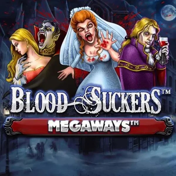 Blood Suckers Megaways logo by Red Tiger Gaming Revolution Casino