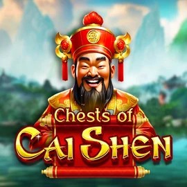 Slots logo of Chests of Cai Shen from Pragmatic Play at Revolution Casino