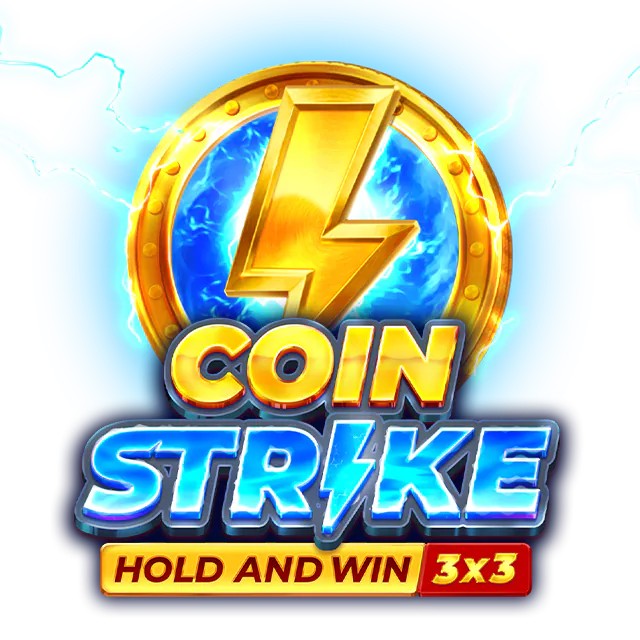 Coin Strike: Hold and Win game by Playson – logo hosted on Revolution Casino