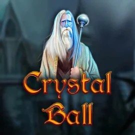 Crystal Ball slot logo by Gamomat at Revolution Casino
