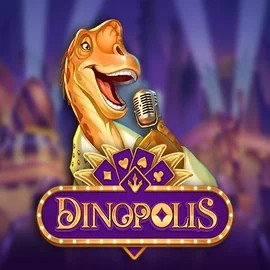 Dinopolis by Push Gaming, showcased at www.revolution-casino.org – game logo