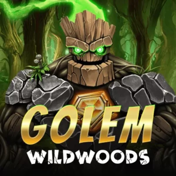 Golem Wildwoods online game logo by BF Games on www.revolution-casino.org