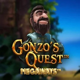 Gonzo's Quest Megaways slot visual from Red Tiger Gaming available on www.revolution-casino.org