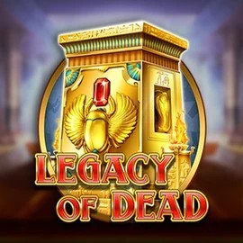 Legacy of Dead by Play’n GO, showcased at www.revolution-casino.org – game logo