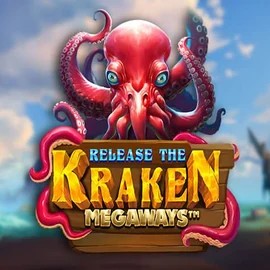 Official Slots logo: Release the Kraken Megaways by Pragmatic Play at Revolution Casino
