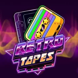 Retro Tapes game by Push Gaming – logo hosted on Revolution Casino