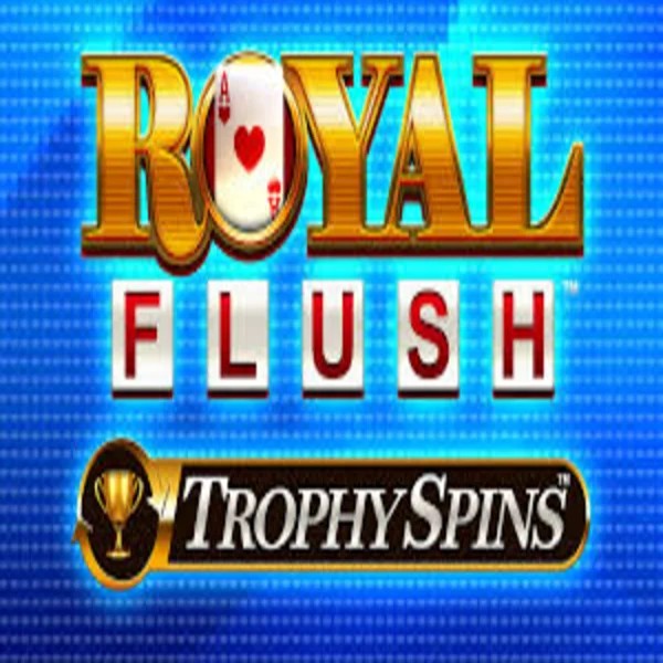 Royal Flush Trophy Spins game by Greentube – logo hosted on Revolution Casino