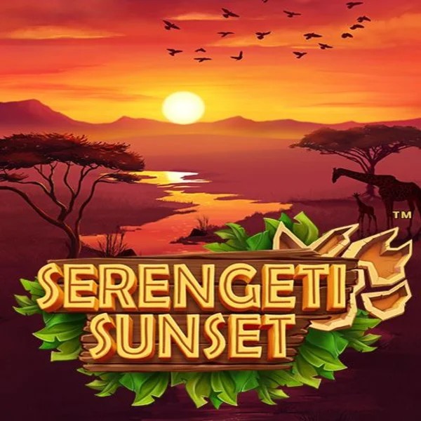 Serengeti Sunset slot logo by Skywind Group at Revolution Casino