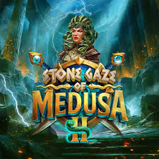 Stone Gaze of Medusa 2 by Stakelogic, showcased at www.revolution-casino.org – game logo