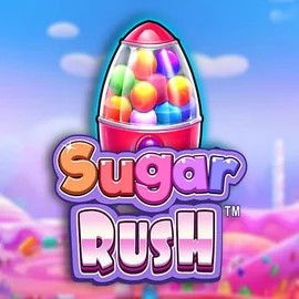Sugar Rush logo by Pragmatic Play at Revolution Casino
