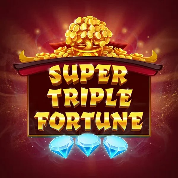 Super Triple Fortune logo by Greentube at Revolution Casino