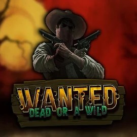 Wanted Dead or a Wild game by Hacksaw Gaming – logo hosted on Revolution Casino